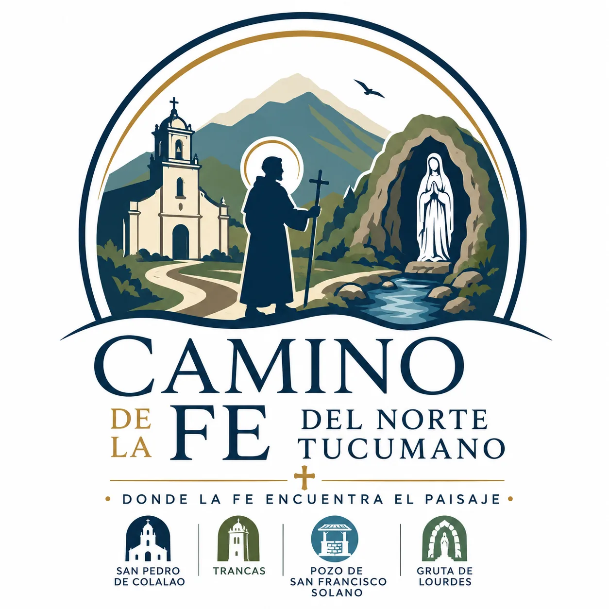 Logo circuito Camino del Agua y la Fe